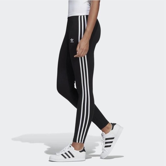 Adidas Originals 3-stripes leggings NWT - Picture 3 of 10